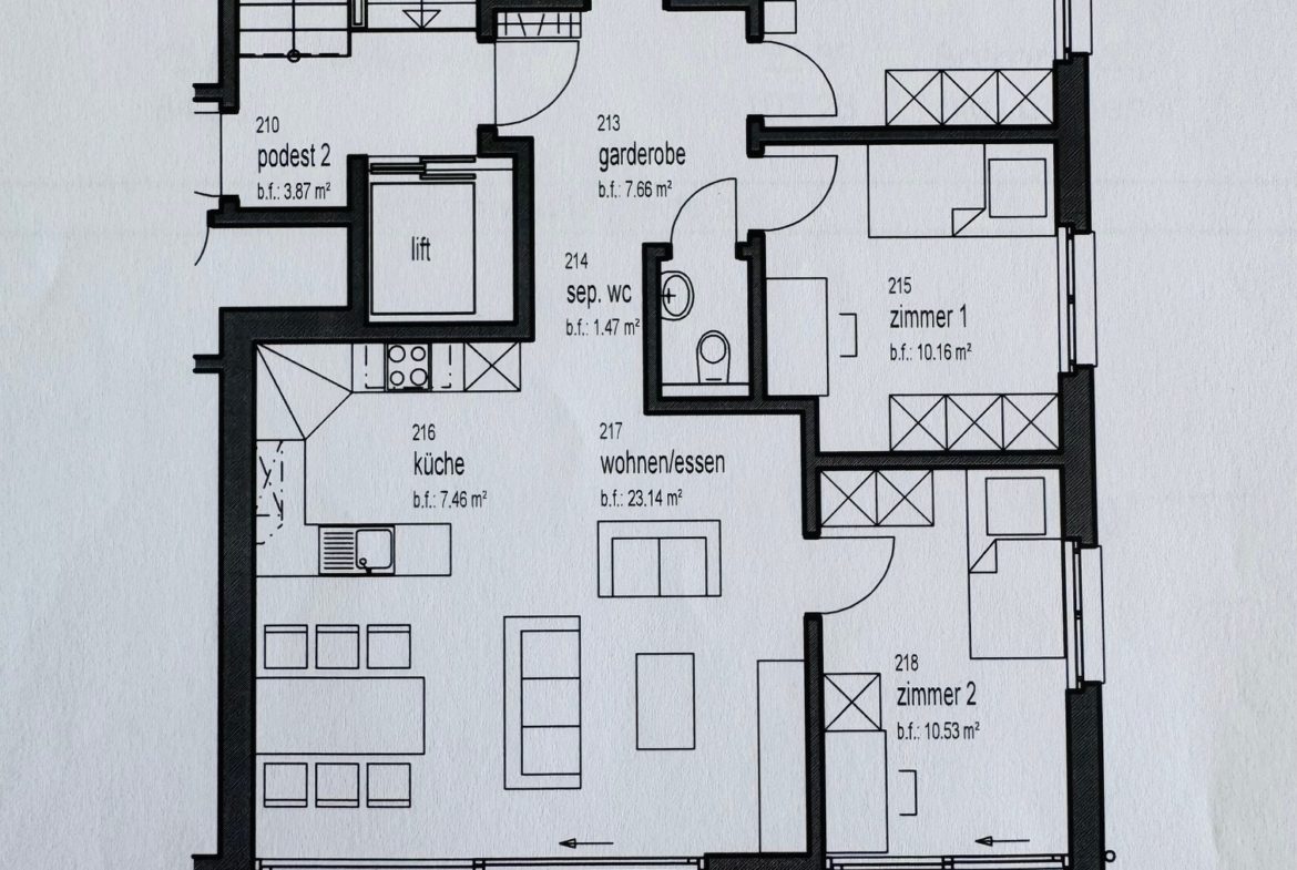 4,5 Zimmer Wohnung in Gamprin