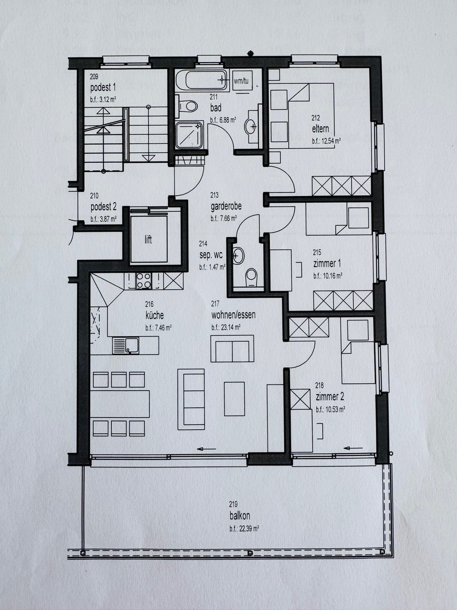 4,5 Zimmer Wohnung in Gamprin