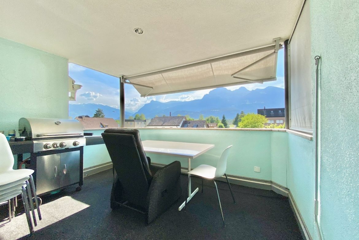 zentrale 4.5-Zimmerwohnung mit Wellness-Feeling