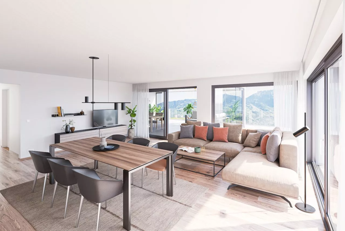 Exklusive 4.5-Zimmer-Attikawohnung in Mauren | Top 4 Haus B