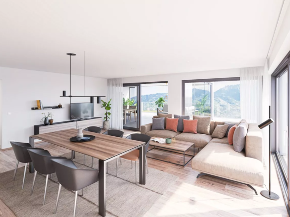 Exklusive 4.5-Zimmerwohnung in Mauren | 1. OG | Top 3 Haus B