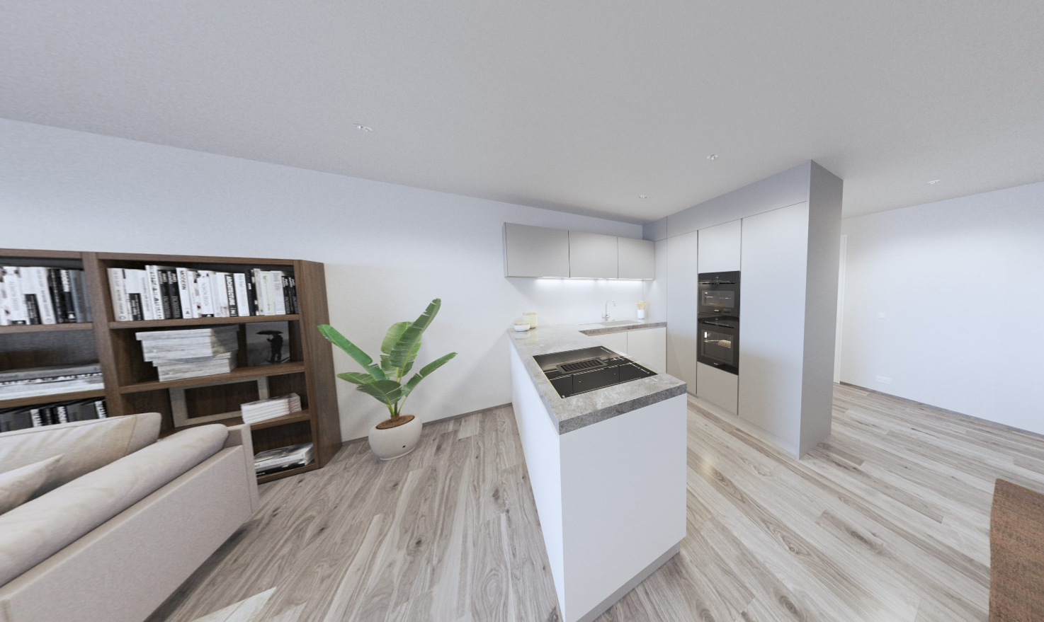 Exklusive 4.5-Zimmer-Attikawohnung in Mauren | Top 4 Haus B