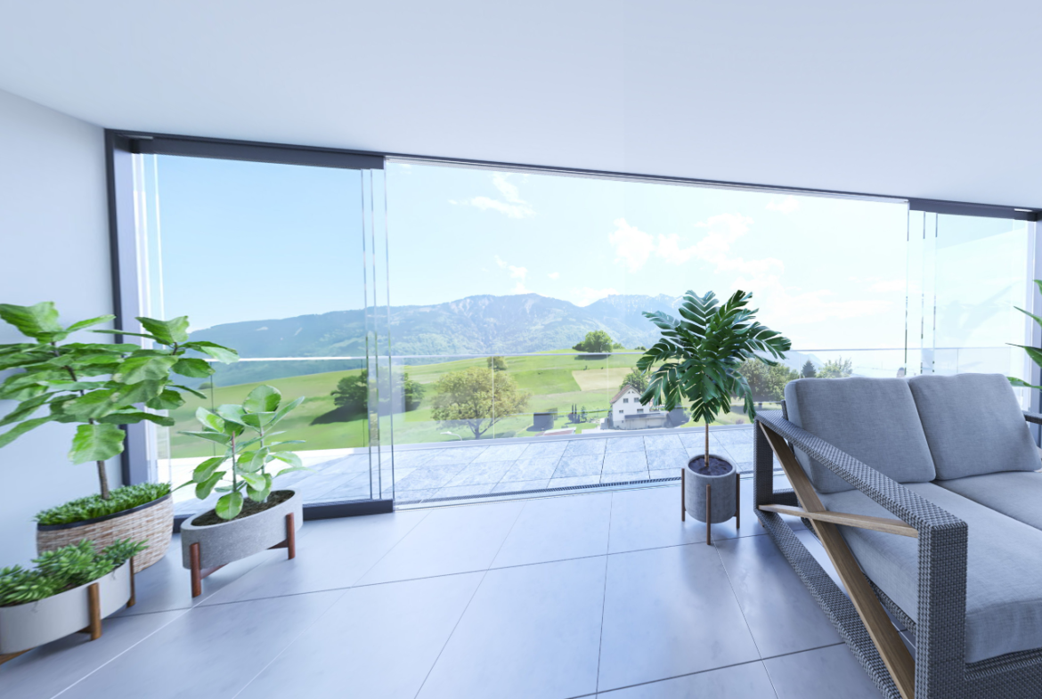 Exklusive 4.5-Zimmer-Attikawohnung in Mauren | Top 4 Haus B