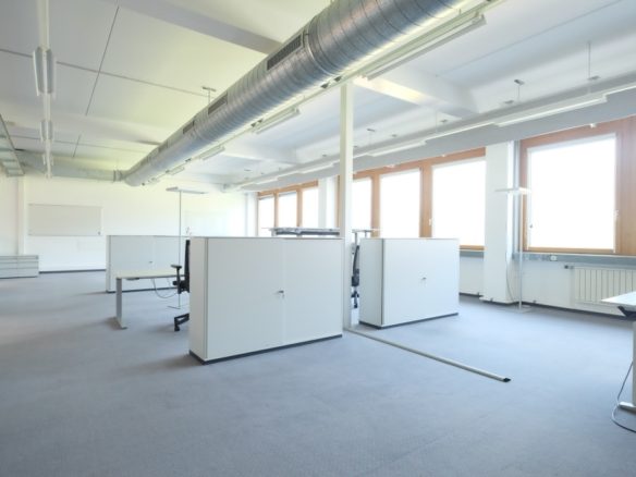 Moderne Open-Space-Office Fläche