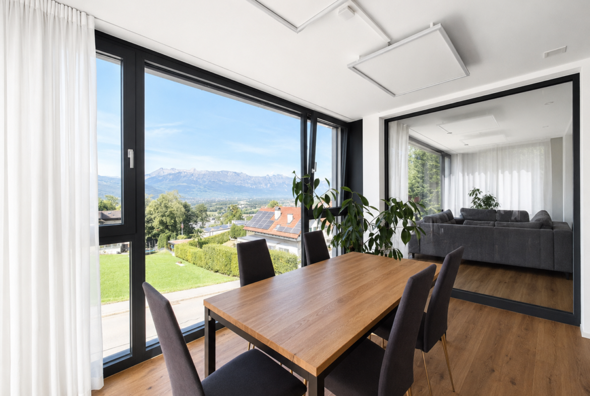 Stilvolle Wohnung mit einzigartiger Skylounge