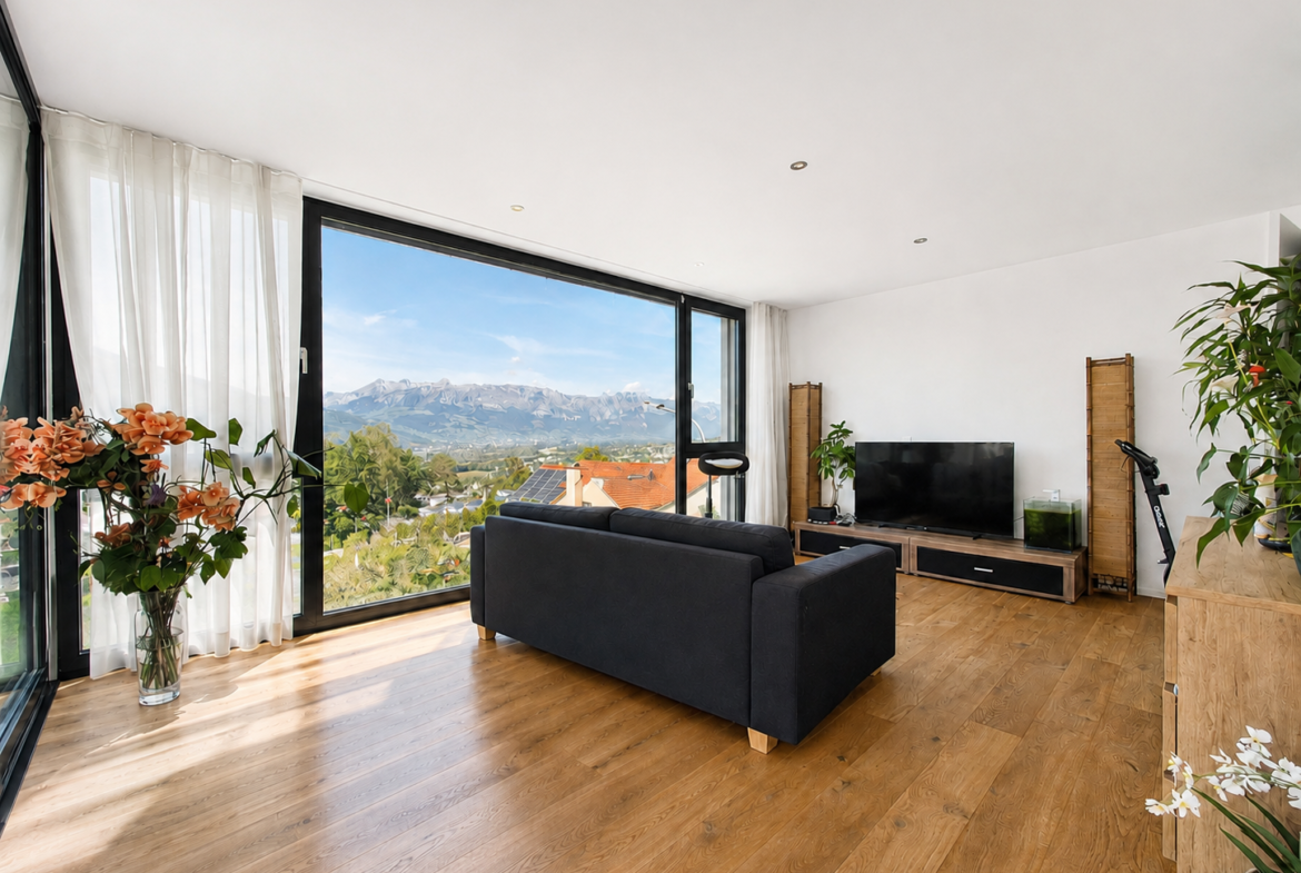 Stilvolle Wohnung mit einzigartiger Skylounge
