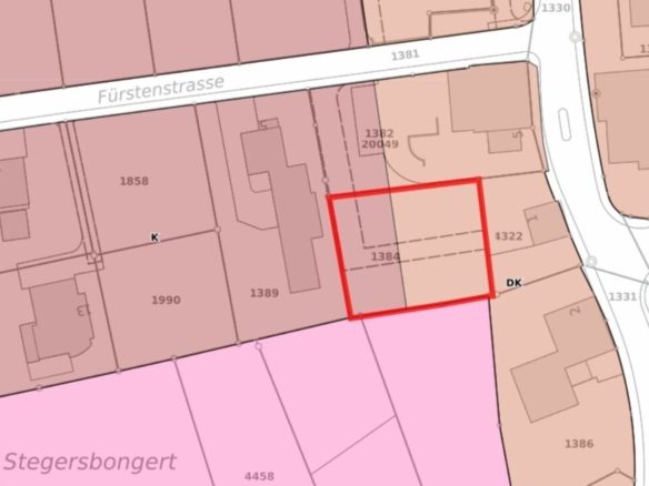 Zentrales Baugrundstück