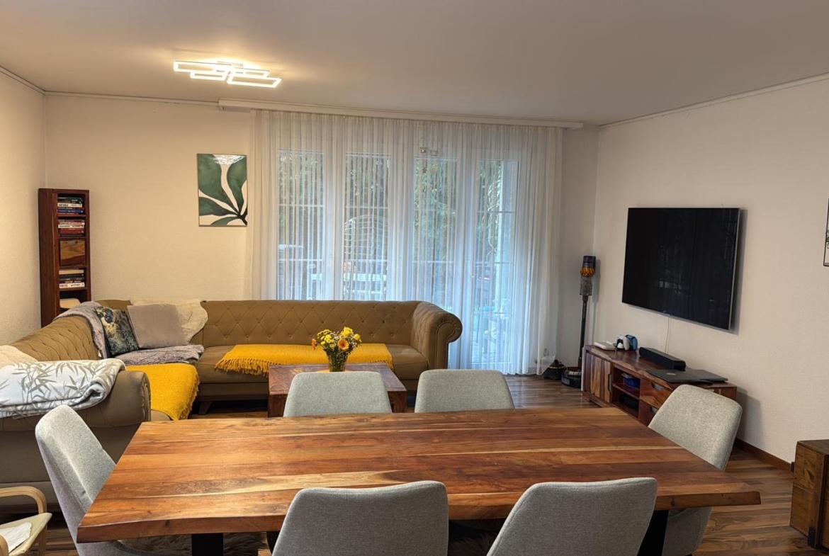 3.5-Zimmer-Wohnung mit Garten in zentraler Lage in Triesen zu vermieten