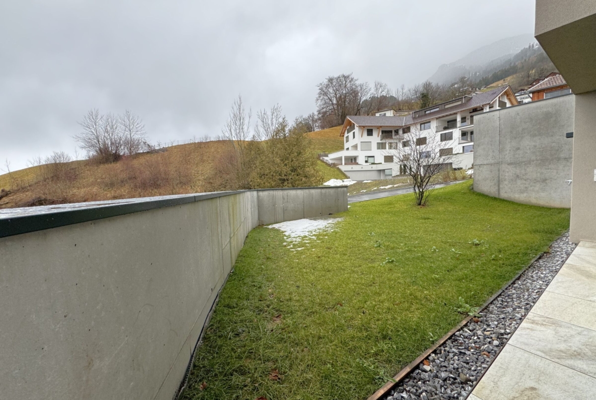 Schöne, ruhige Gartenwohnung in Triesenberg