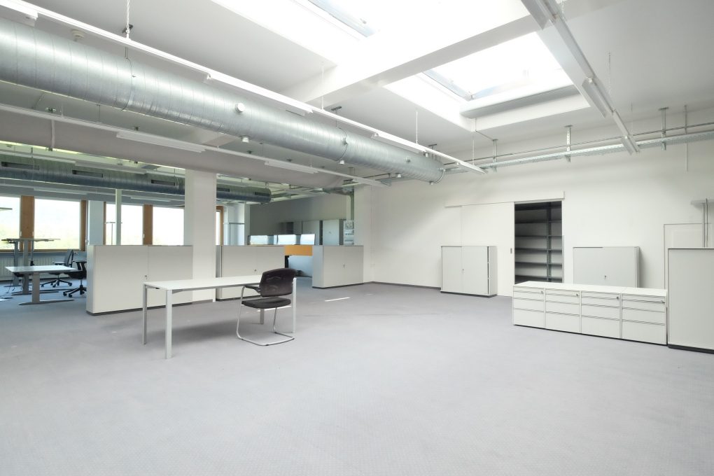 Moderne Open-Space-Office Fläche
