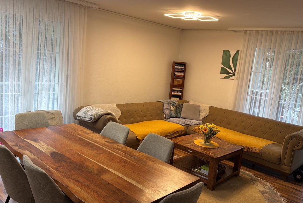 3.5-Zimmer-Wohnung mit Garten in zentraler Lage in Triesen zu vermieten