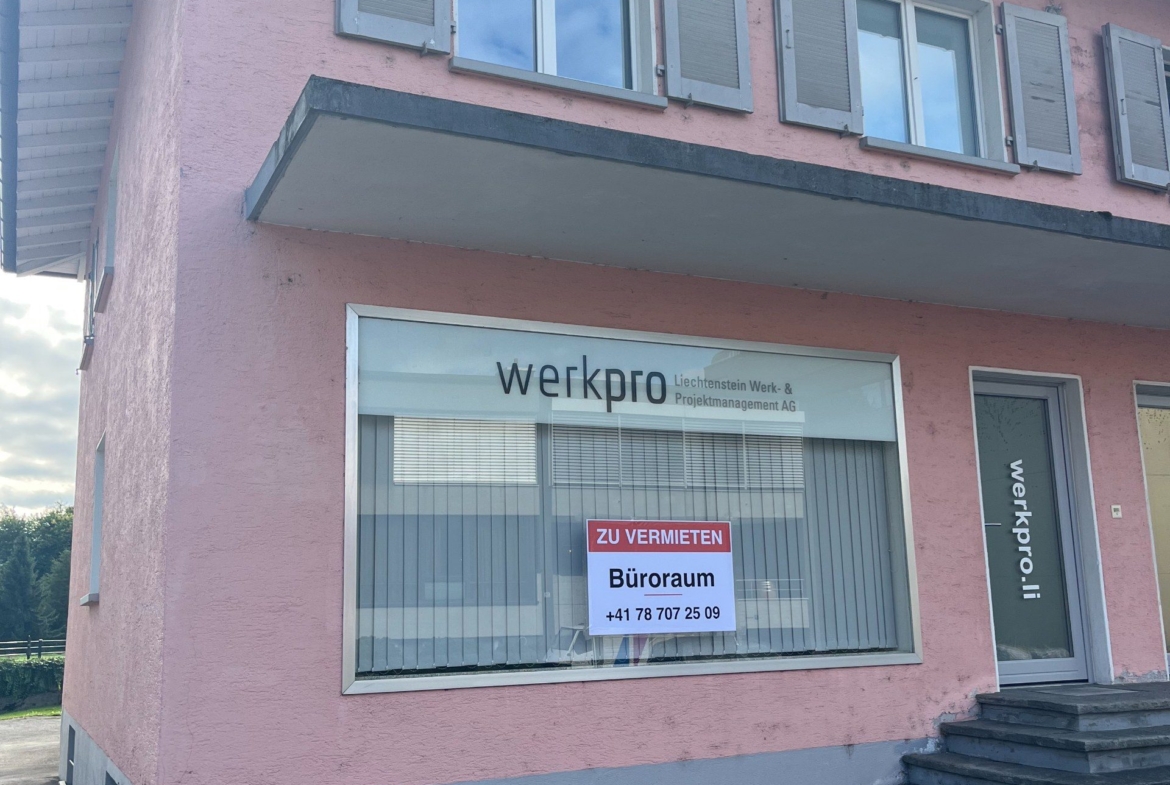Büroraum EG in Schaan